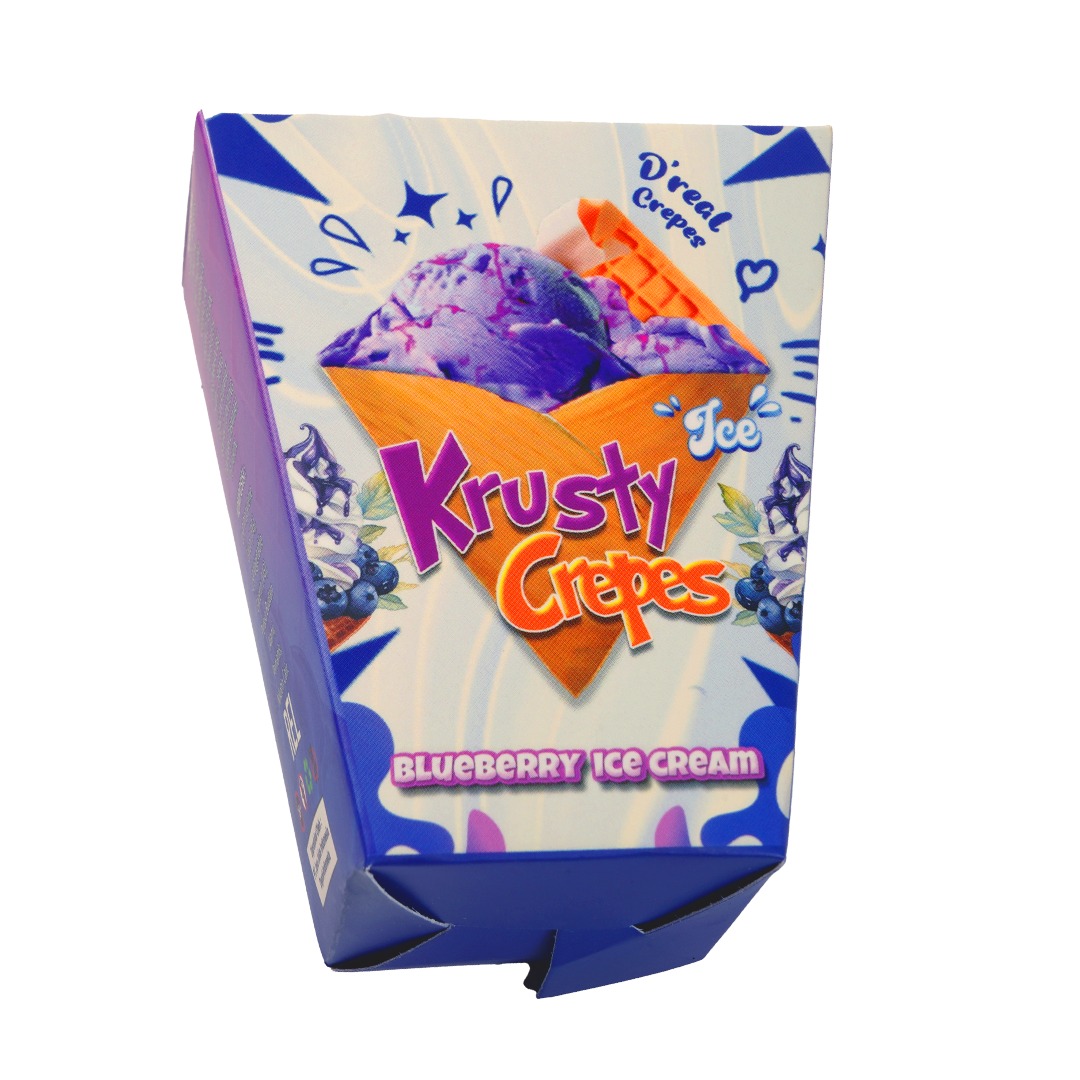 Krusty Crepes V7 Blueberry Ice Cream Krusty Crepes V7 Blueberry Ice Cream